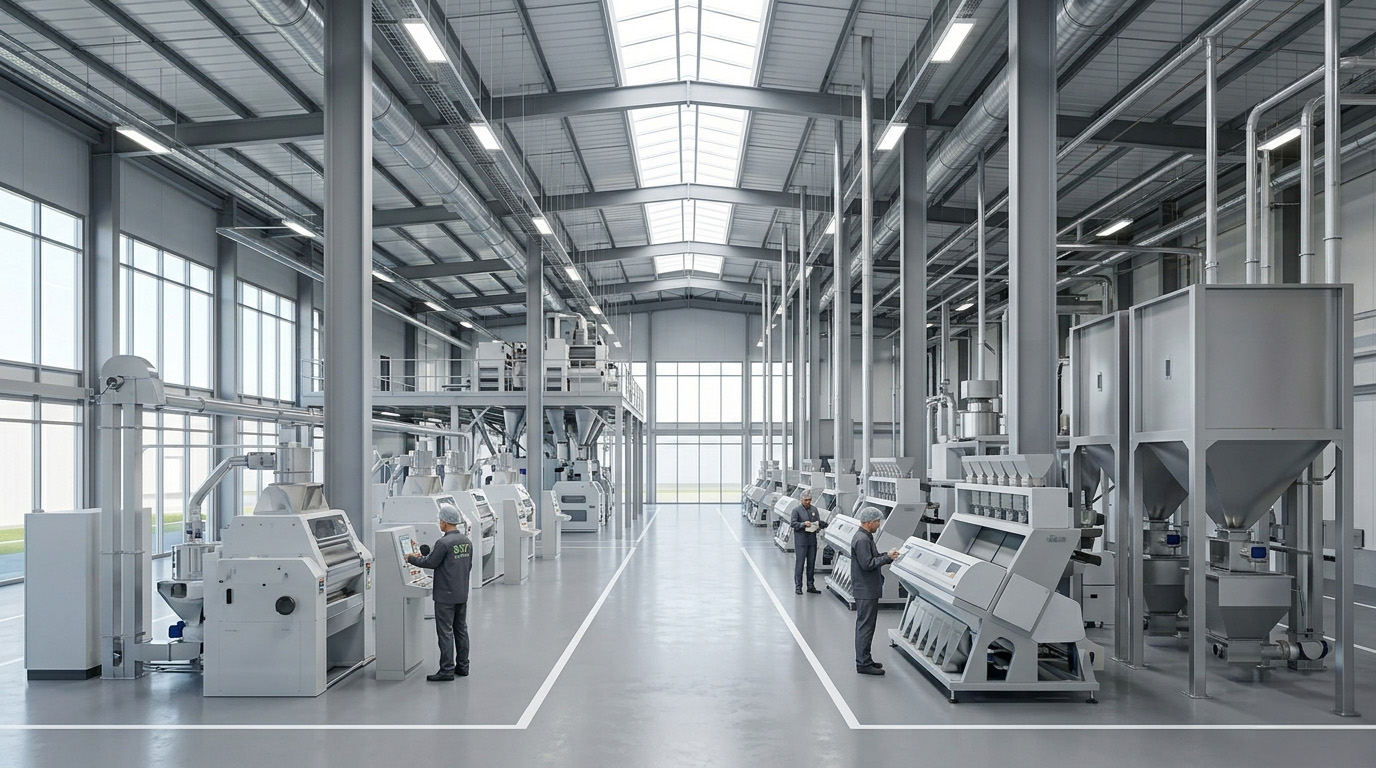At SNT Agro Industries, advanced machinery and automated systems ensure precise, hygienic, and consistent processing at every stage.