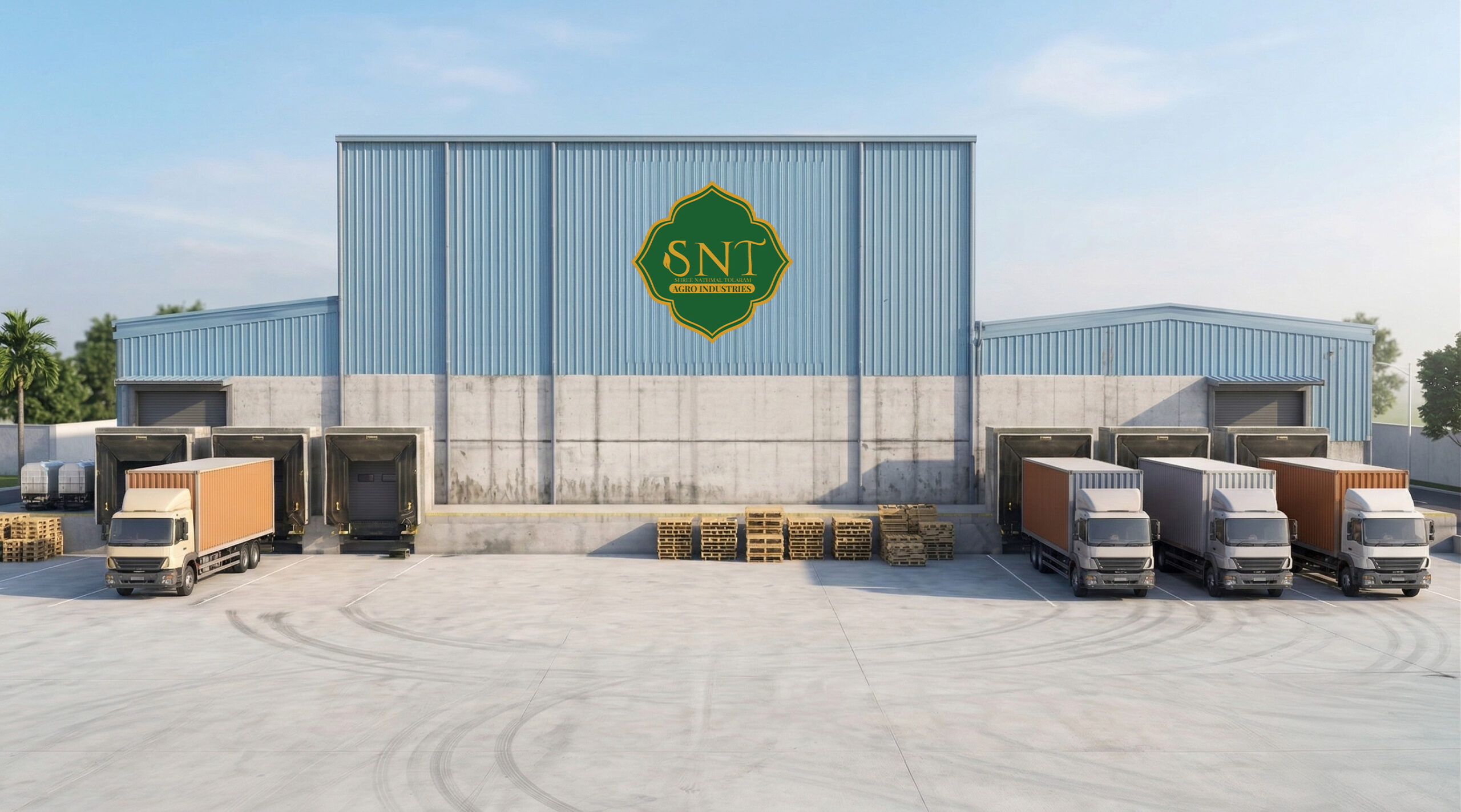 Take a closer look at SNT Agro Industries’ modern facility with our interactive 3D plant view. Click to experience our advanced processing setup virtually.
